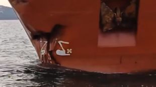 Корабът, който блъсна друг съд край Румъния, пристигна във Варна
