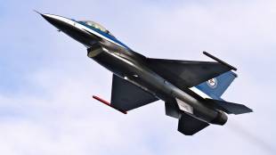 Американски изтребител F 16 се разби по време на тренировъчен полет