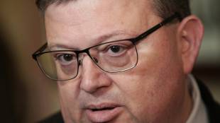 Сотир Цацаров който днес депозира оставката си като председател на