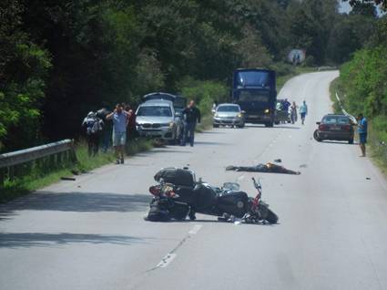 Моторист е загинал при катастрофа край софийското село Хераково. Това