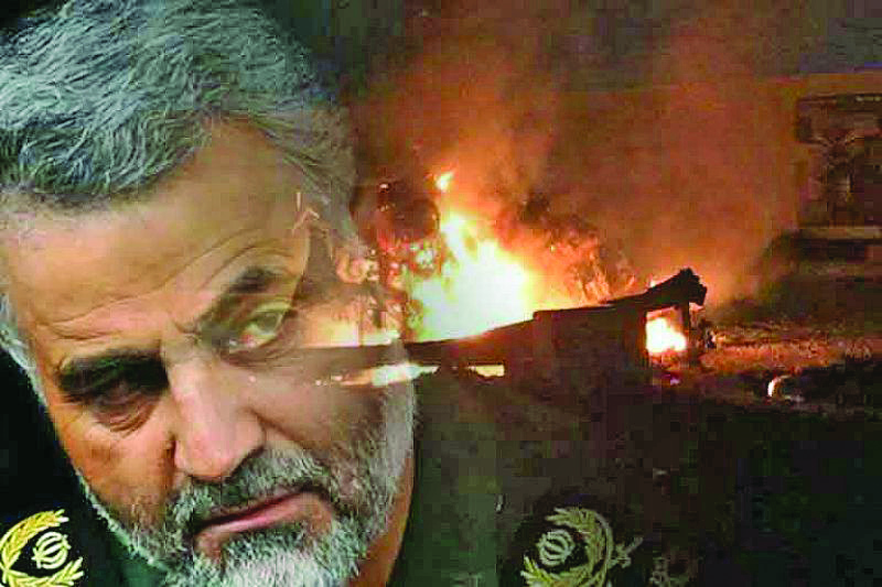  Иранският генерал Сулеймани бе убит в колата си с помощта на дрон на 3 януари тази година.