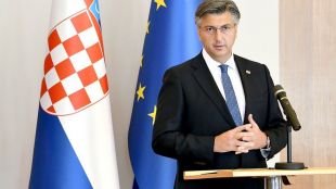 Хърватският премиер Андрей Пленкович коментира на пресконференция в петък ситуацията