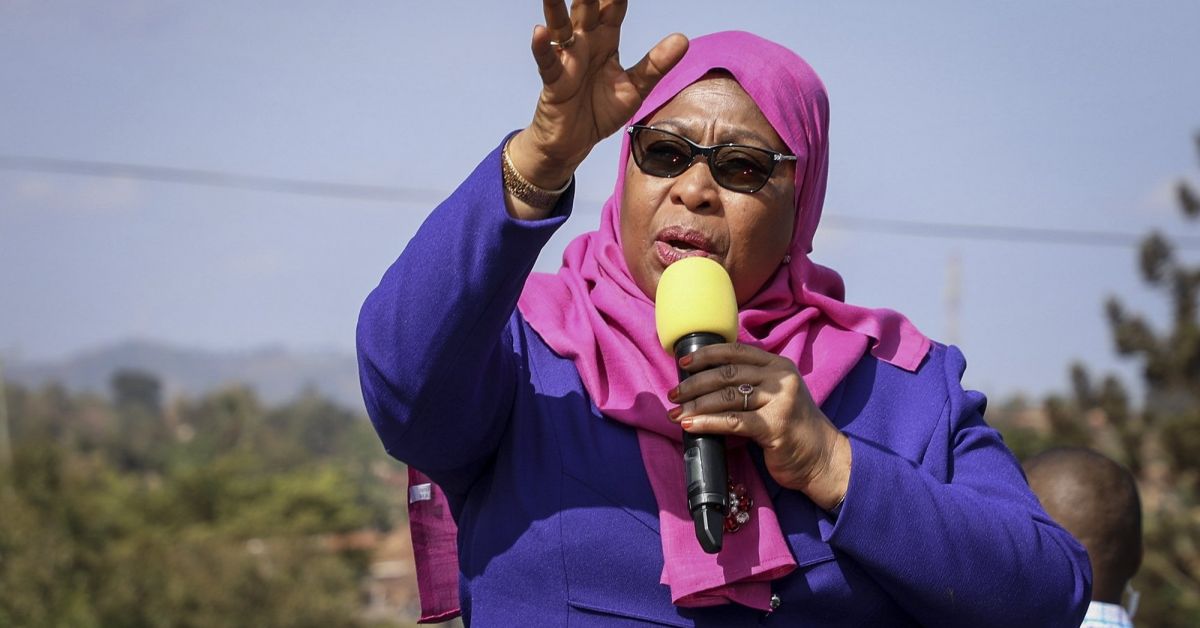 Вицепрезидентката на Танзания Самия Сулуху Хасан полага днес клетва като