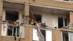 Взрив в жилищна сграда в руския град Химки край Москва