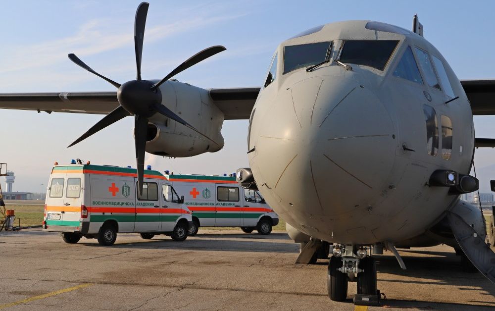 Военен самолет „Спартан“ извърши днес, 24 март, полет от София