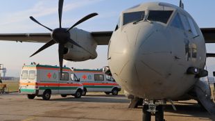Военен самолет Спартан извърши днес 24 март полет от София