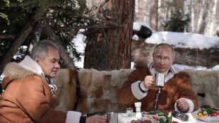 Руският президент Владимир Путин си взе кратка почивка и прекарва