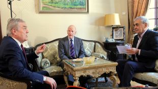 Председателят на ПП АБВ Румен Петков се срещна със Симеон
