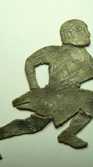 Уникално изображение от римски кастелСражавал се е със зверовеПод останките