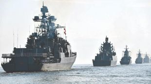 Противодиверсионни ракетно бомбови системи на Черноморския флот нанесоха огън по района