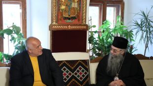 Премиерът Бойко Борисов посети Рилския манастир където се срещна с