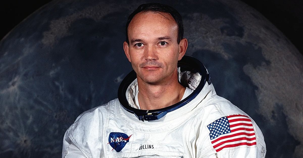 Американският астронавт Майкъл Колинс, член на Аполо 11, първата пилотирана