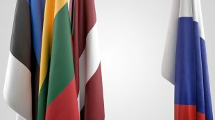 Парламентарните председатели на прибалтийските държави Естония Латвия и Литва днес