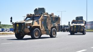 Шест военни конвоя на НАТО които ще участват в учението