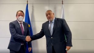 Председателят на ГЕРБ Бойко Борисов се срещна с еврокомисаря по