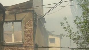 Голям пожар обхвана три къщи в столичния квартал Орландовци през