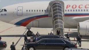 Президентът на Русия Владимир Путин пристигна днес в Женева Следобед