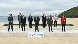 Британският премиер Борис Джонсън посрещна лидерите на страните от Г 7