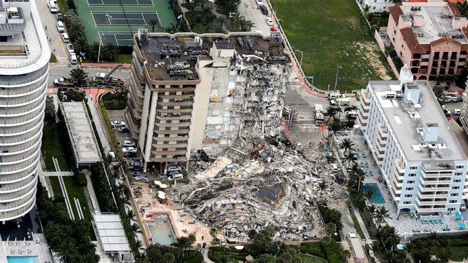 Броят на жертвите в рухналия в Маями жилищен блок достигна