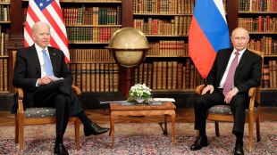 Образът на американския президент Джо Байдън който създават руските и