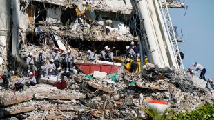 Пет дни след срутването на блок близо до Маями броят