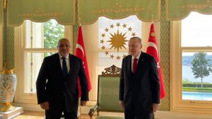 Лидерът на ГЕРБ Бойко Борисов е на среща в Истанбул