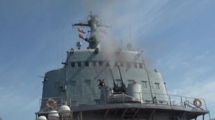 Руски бойни кораби проведоха учебни стрелби в Черно море съобщи