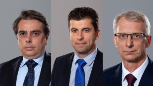 Тримата служебни министри на финансите Асен Василев на