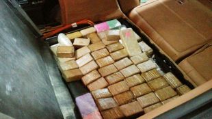 Сръбските гранични власти днес задържаха 13 килограма хероин на граничния