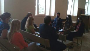 Съдии от Районен съд Шумен се срещнаха днес с Джесика