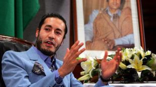 Синът на либийския диктатор Муамар Кадафи Саади Кадафи е
