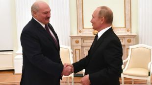 На обща пресконференция след срещата Путин подчерта че руско беларуските военни