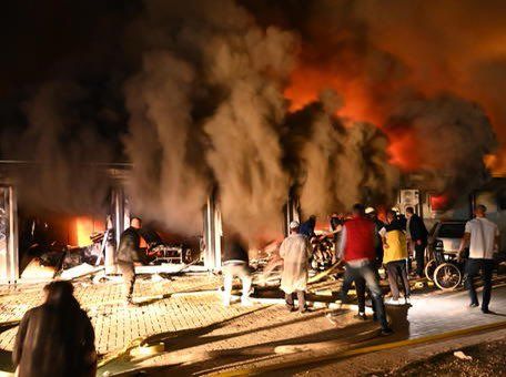 10 души загинаха в пожар в COVID-центъра в Тетово в