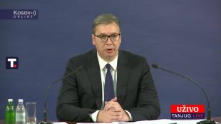 Президентът на Сърбия потвърди на пресконференция в Ниш че в