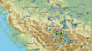 Земетресение с магнитуд 4 2 по скалата на Рихтер е усетено