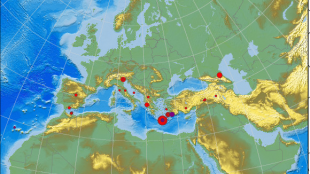 Ново силно земетресение е регистрирано на остров Крит съобщава Европейският