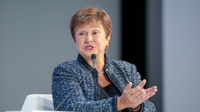 Ръководителят на Международния валутен фонд Кристалина Георгиева прогнозира, че очакванията