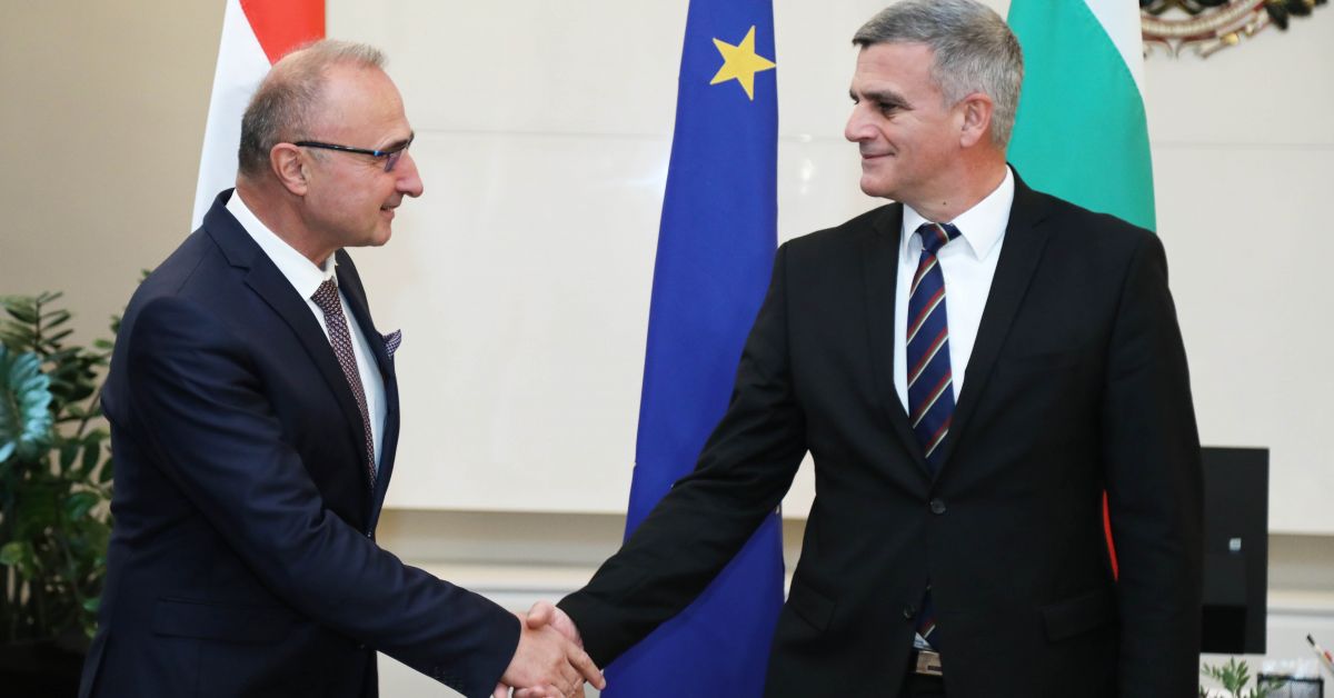 Интересът на България и Хърватия да задълбочат сътрудничеството си в