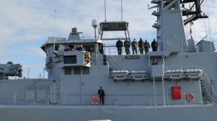 Фрегата Дръзки от състава на Флотилия бойни и спомагателни кораби