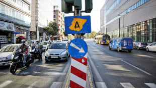 Ограничението на превозните средства в центъра на Атина влиза в