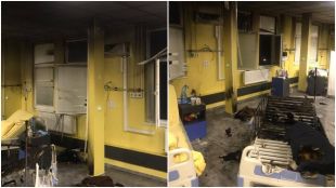 Пожар в COVID отделение в русенска болница Инцидентът е станал