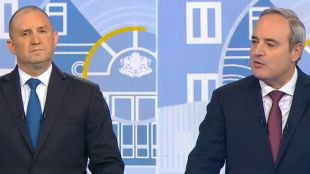 Започна дебатът между кандидатите за президент на България Румен