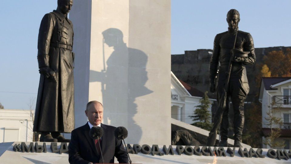 Президентът на Русия Владимир Путин заяви, че сега Крим и