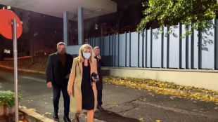 Николай Нанков и Петя Аврамова излязоха от ГД Национална полиция