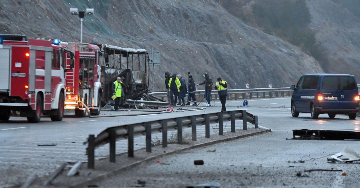 Днешната автобусна катастрофа край Боснек, при която загинаха 46 души,
