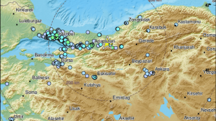 Земетресение с магнитуд 5 по Рихтер е регистрирано в района