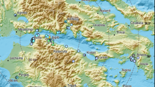 Две земетресения са регистрирани тази нощ в Гърция Това показва