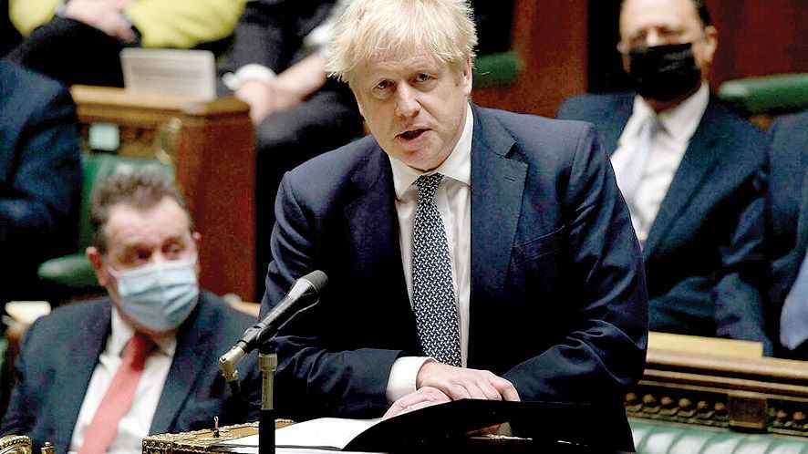 Въпреки скандалните „вечеринки” на „Даунинг стрийт” 10Британският министър-председател Борис Джонсън