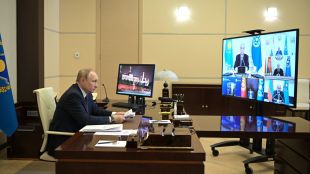 Обяви победа над подкрепяни отвън терористиТокаев увери че редът е