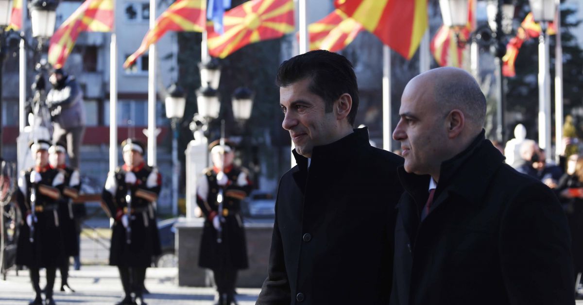 Химнът на РС Македония е бил съкратен при посрещането на